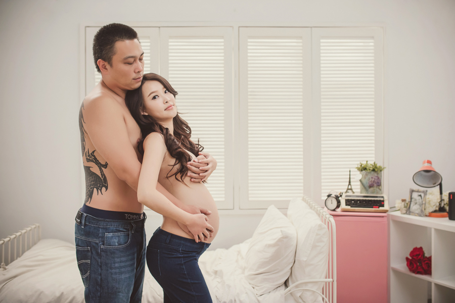 孕婦寫真,台北孕婦寫真,親子寫真,女攝影師