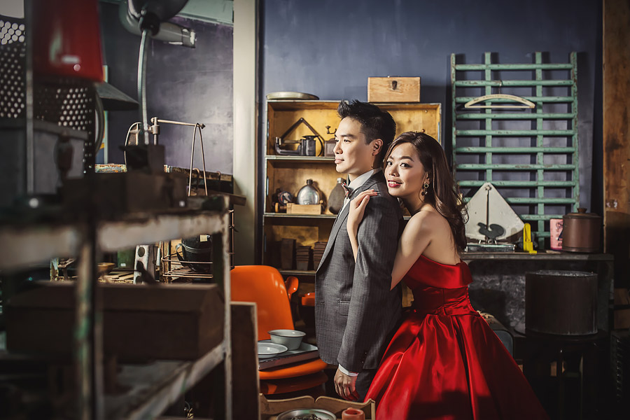 自助婚紗,文青婚紗,台南婚紗,九重葛,女攝影師