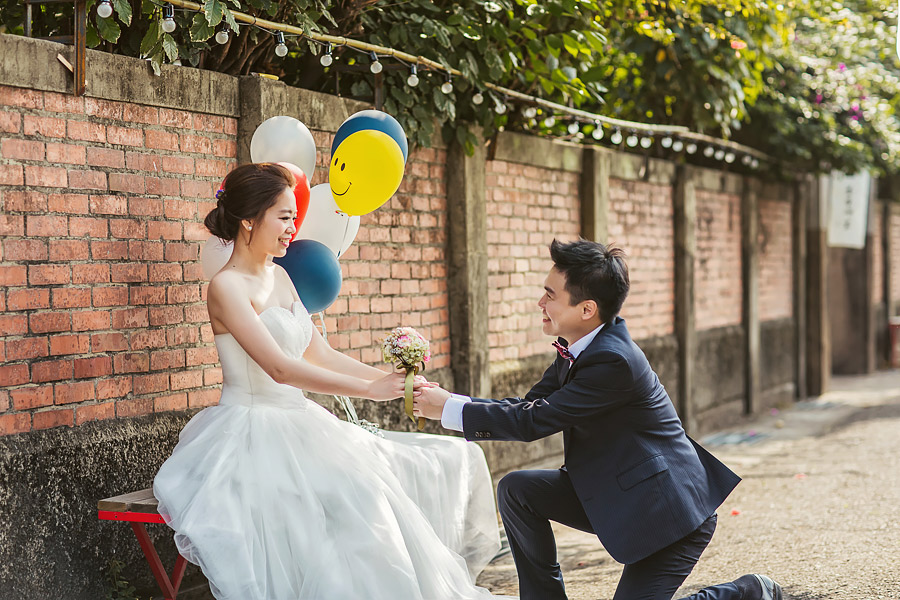 自助婚紗，文青婚紗，台南婚紗，九重葛，女攝影師