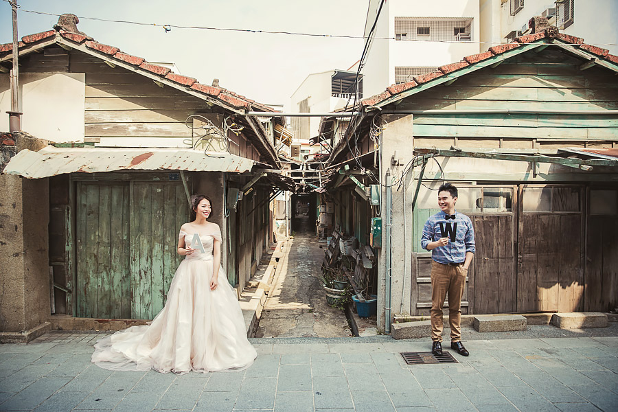 自助婚紗,文青婚紗,台南婚紗,九重葛,女攝影師