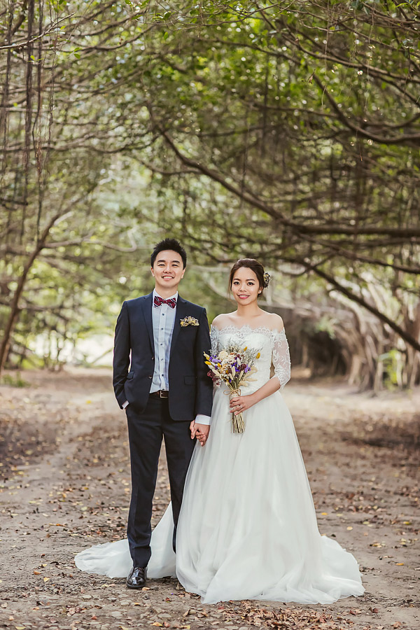 自助婚紗,文青婚紗,台南婚紗,九重葛,女攝影師