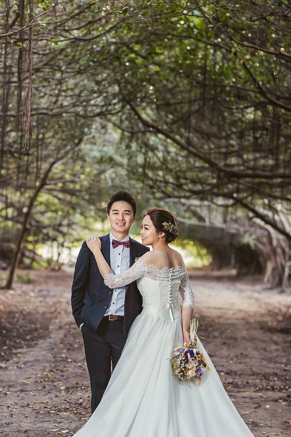 自助婚紗,文青婚紗,台南婚紗,九重葛,女攝影師