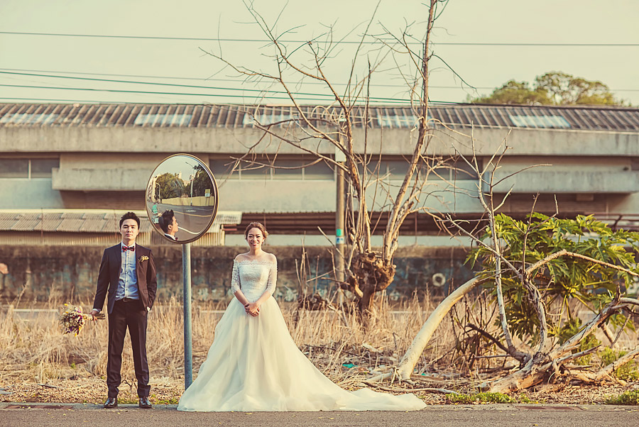 自助婚紗，文青婚紗，台南婚紗，九重葛，女攝影師