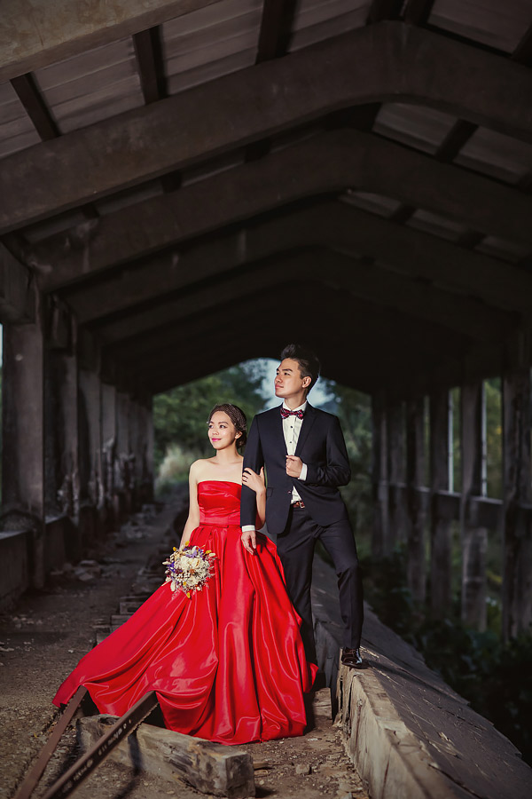 自助婚紗，文青婚紗，台南婚紗，九重葛，女攝影師