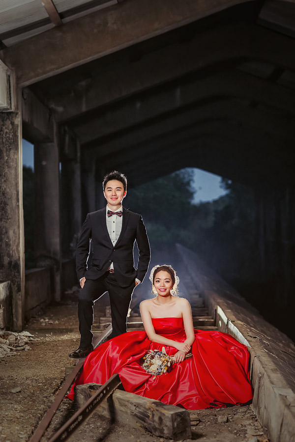 自助婚紗,文青婚紗,台南婚紗,九重葛,女攝影師