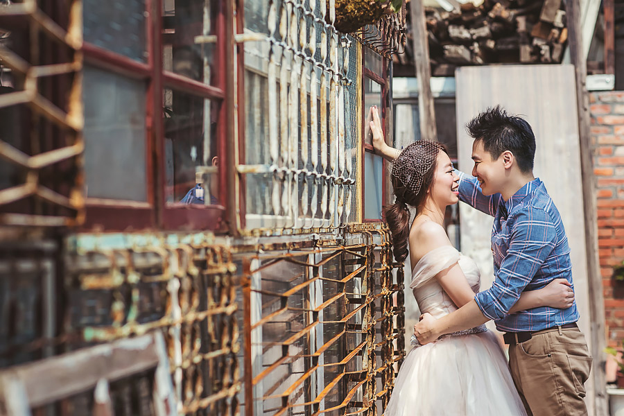 自助婚紗，文青婚紗，台南婚紗，九重葛，女攝影師