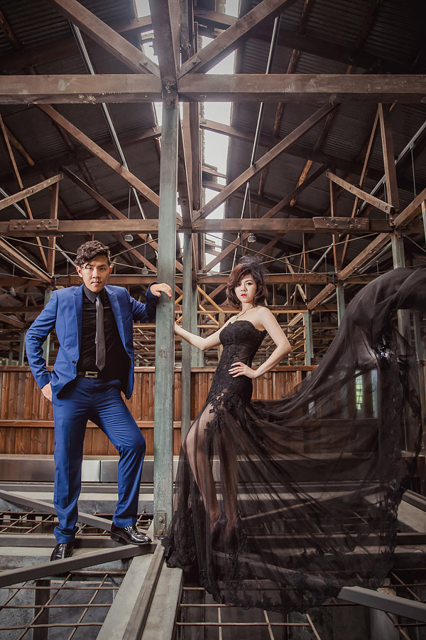 自助婚紗，文青婚紗，台北婚紗，大溪茶廠，女攝影師