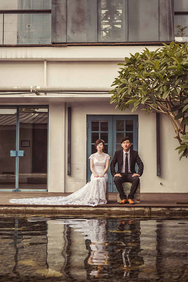 自助婚紗，文青婚紗，台北婚紗，大溪茶廠，女攝影師