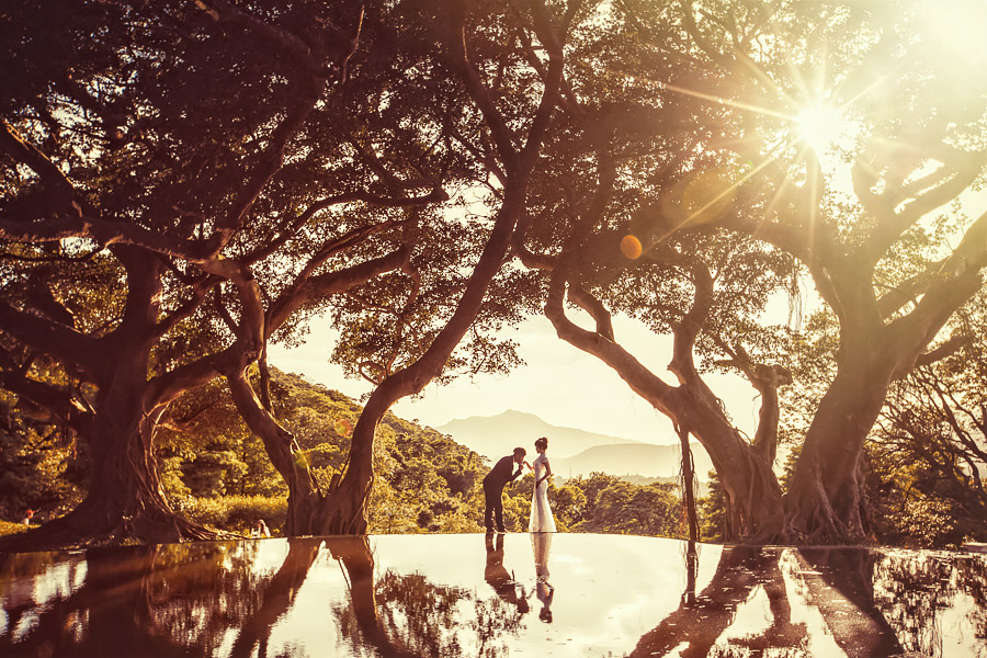 自助婚紗，文青婚紗，台北婚紗，大溪茶廠，女攝影師