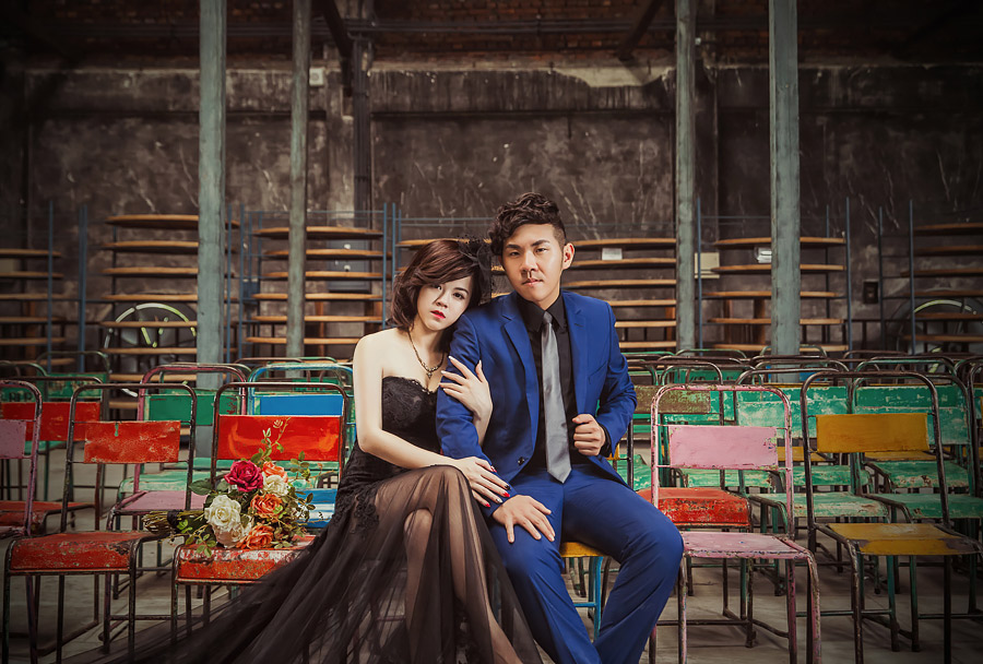 自助婚紗,文青婚紗,台北婚紗,大溪茶廠,女攝影師