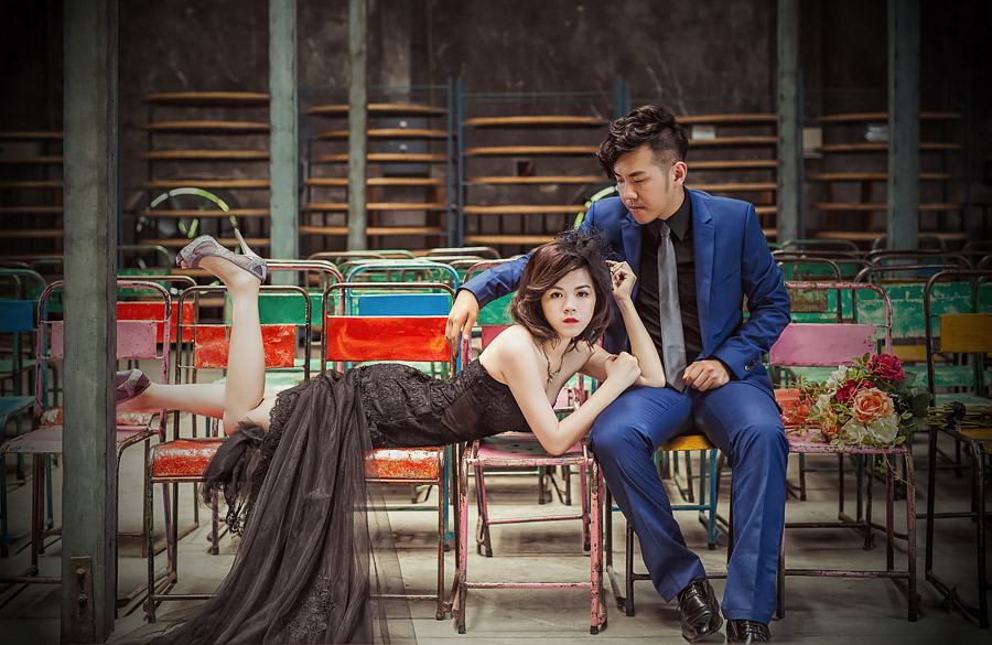 自助婚紗,文青婚紗,台北婚紗,大溪茶廠,女攝影師