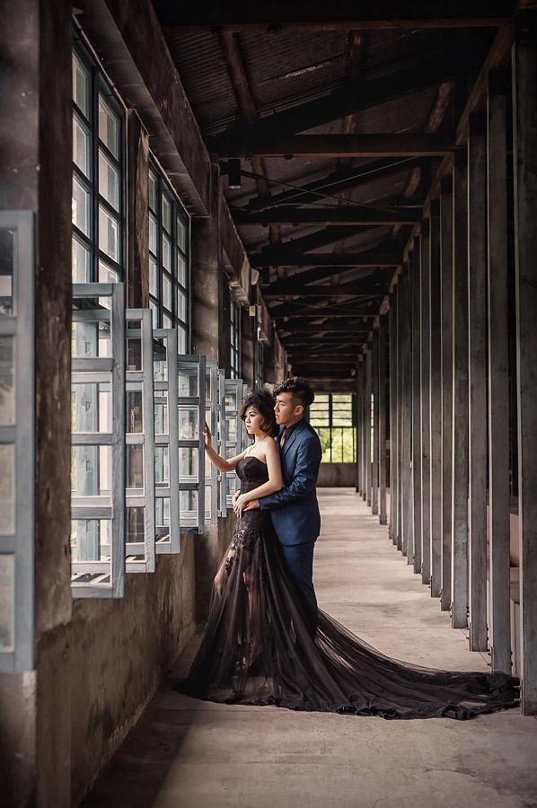 自助婚紗，文青婚紗，台北婚紗，大溪茶廠，女攝影師