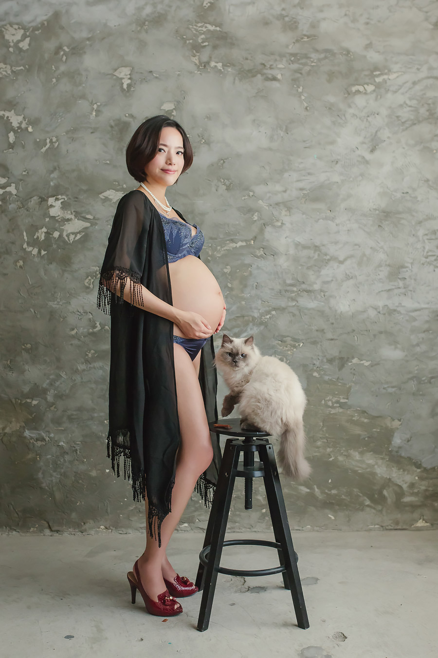 孕婦寫真,台北孕婦寫真,台中孕婦寫真,寵物孕婦,女攝影師