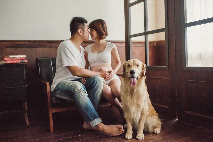 孕婦寫真,台北孕婦寫真,台中孕婦寫真,寵物孕婦,女攝影師
