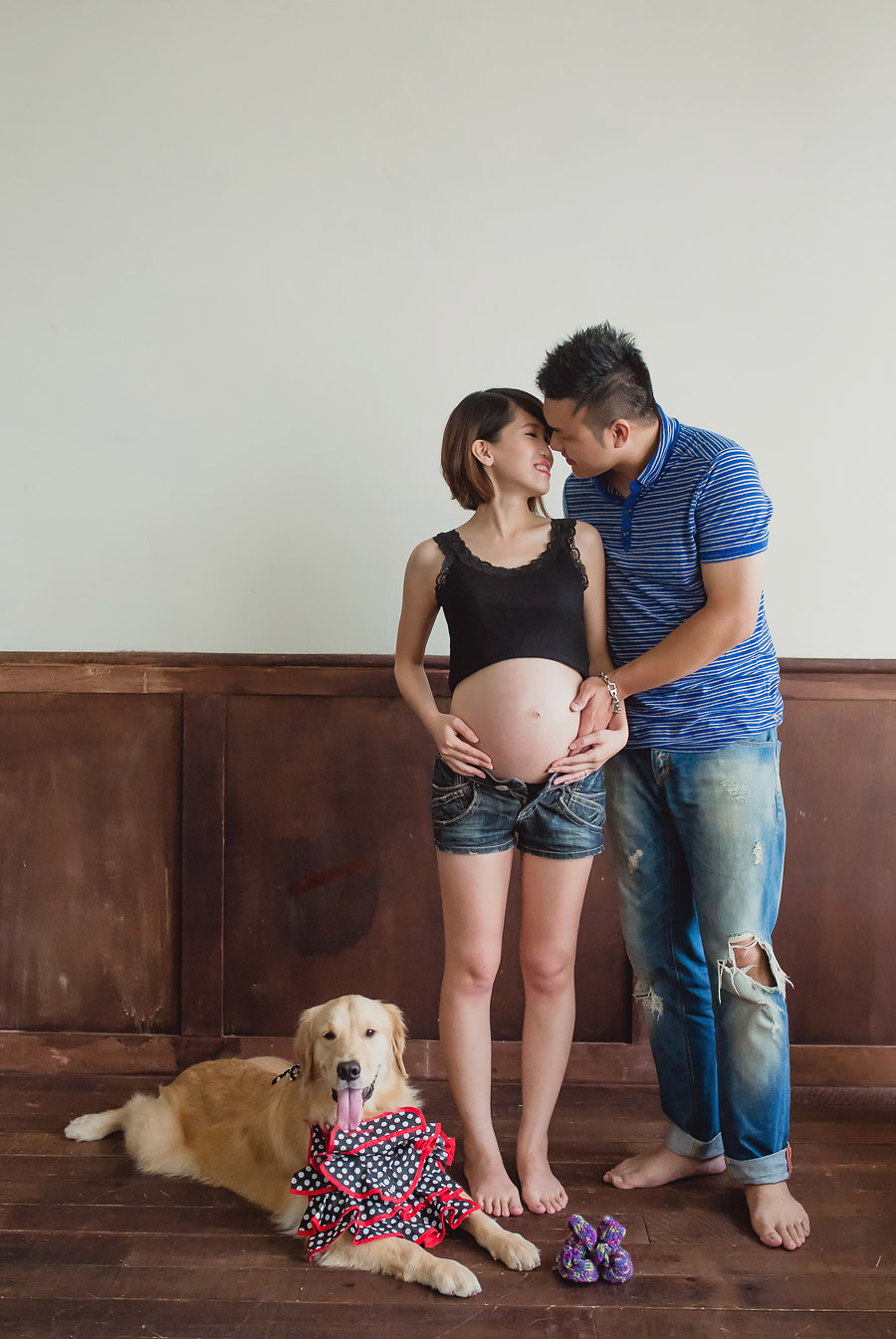 孕婦寫真,台北孕婦寫真,台中孕婦寫真,寵物孕婦,女攝影師