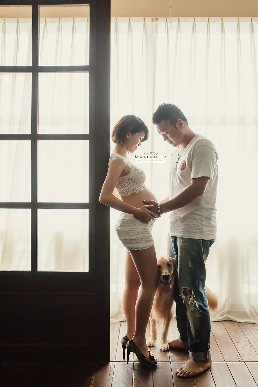 孕婦寫真,台北孕婦寫真,台中孕婦寫真,寵物孕婦,女攝影師
