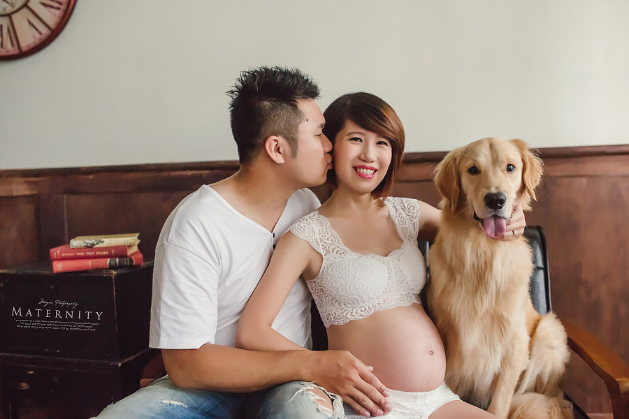 孕婦寫真,台北孕婦寫真,台中孕婦寫真,寵物孕婦,女攝影師