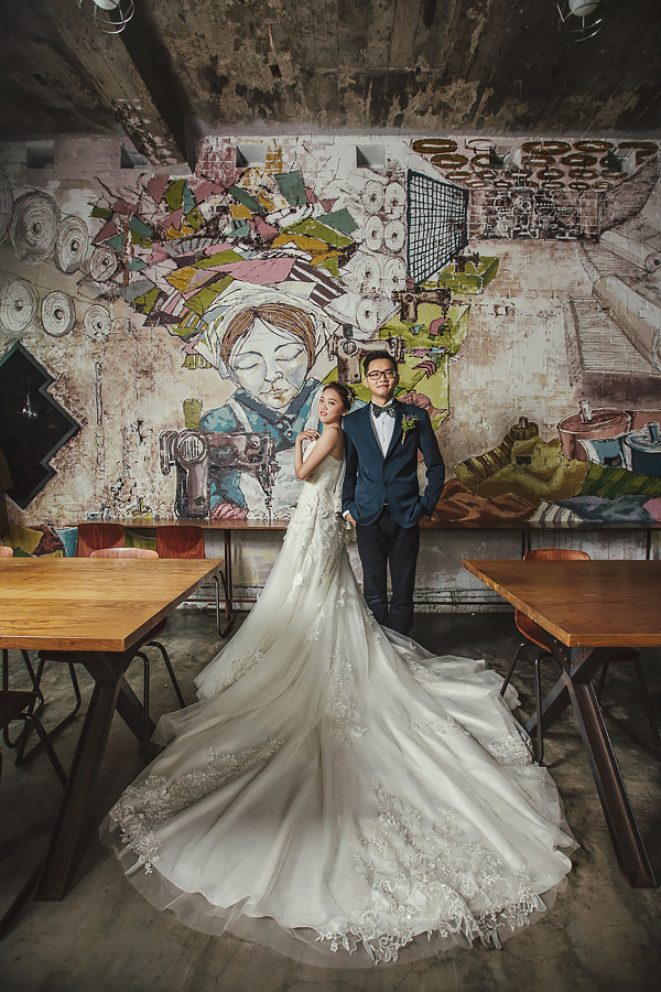 自助婚紗，文青婚紗，台北婚紗，實踐大學，食尚曼谷，女攝影師