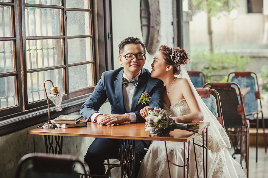 自助婚紗，文青婚紗，台北婚紗，實踐大學，食尚曼谷，女攝影師