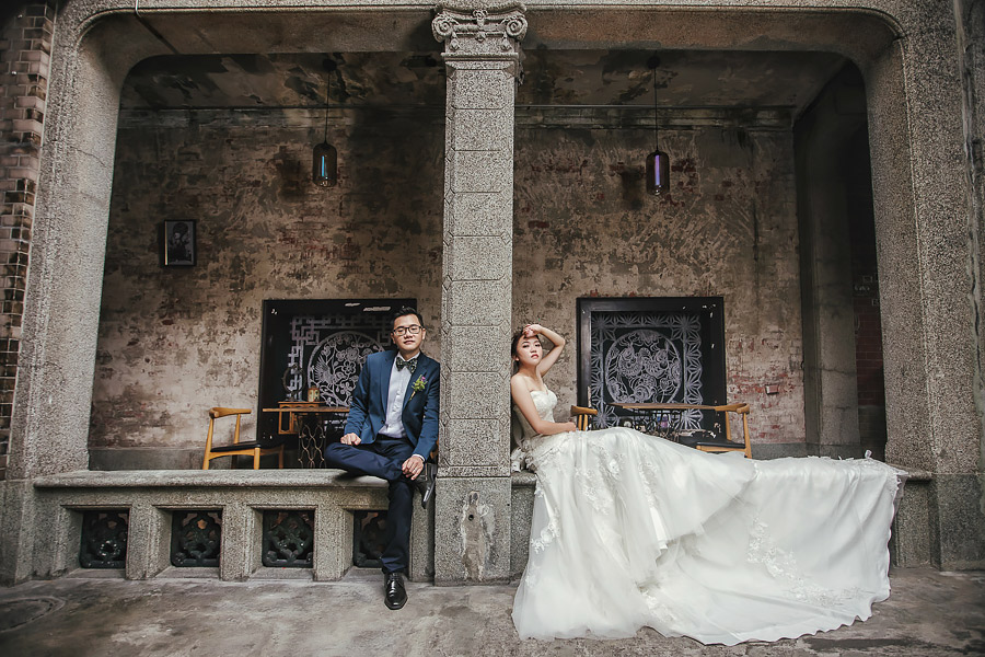 自助婚紗，文青婚紗，台北婚紗，實踐大學，食尚曼谷，女攝影師