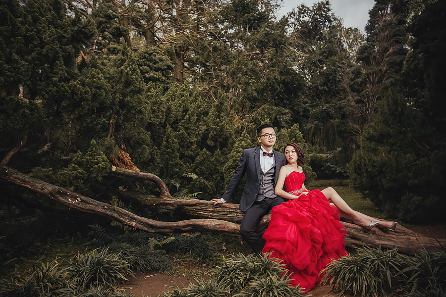 自助婚紗，文青婚紗，台北婚紗，實踐大學，食尚曼谷，女攝影師