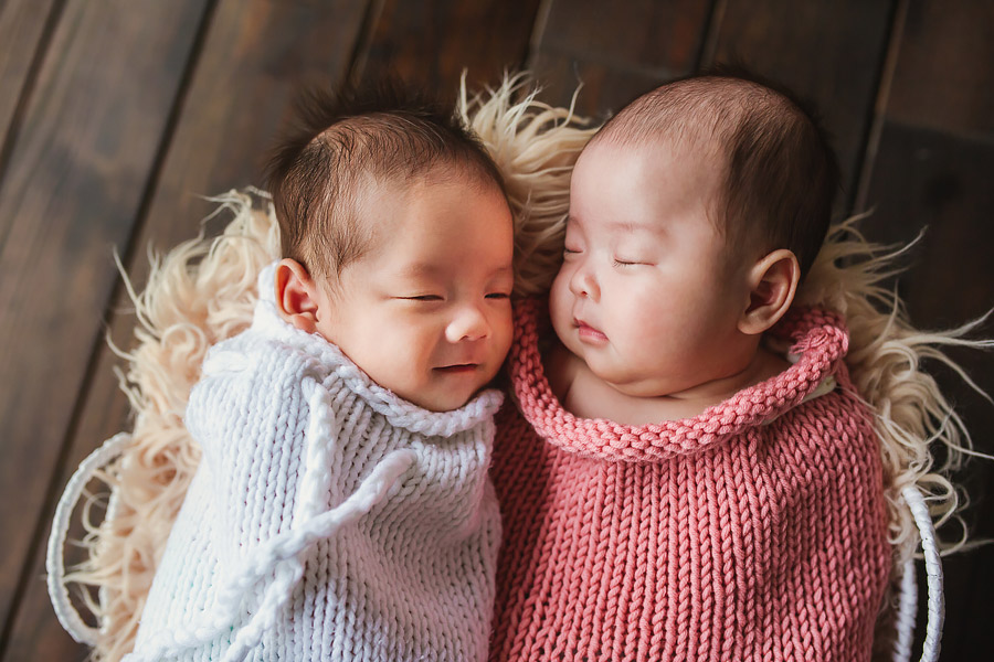 新生兒寫真,龍鳳胎寫真,newborn寫真,寶寶寫真