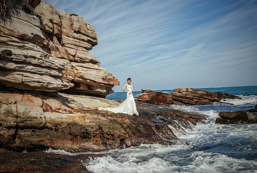 自助婚紗,基隆婚紗,海邊婚紗,女攝影師,風雲20