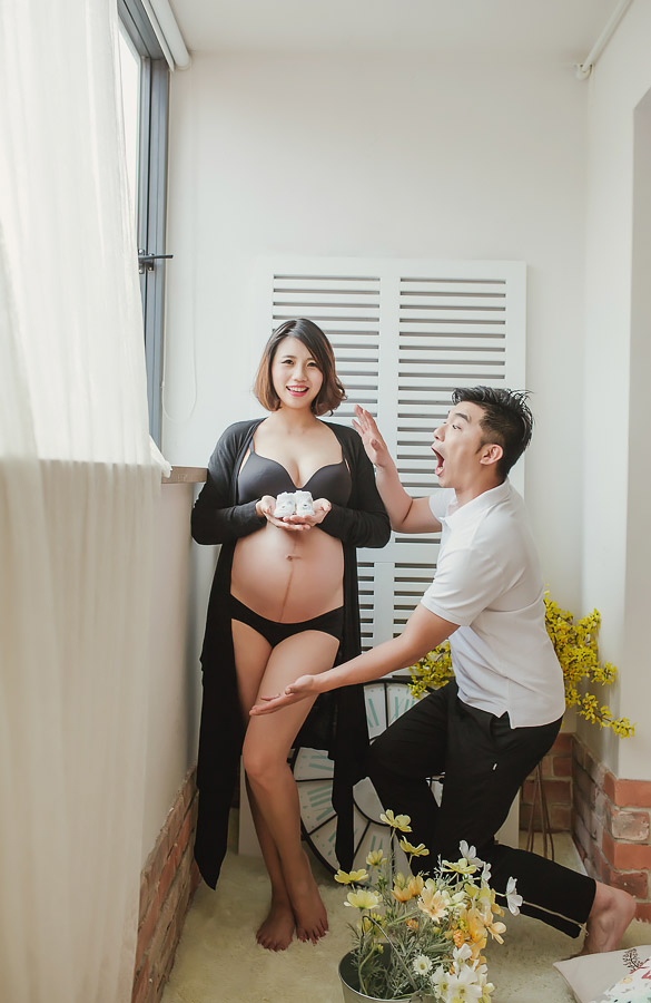 孕婦寫真,台北孕婦寫真,台中孕婦寫真,寵物孕婦,女攝影師