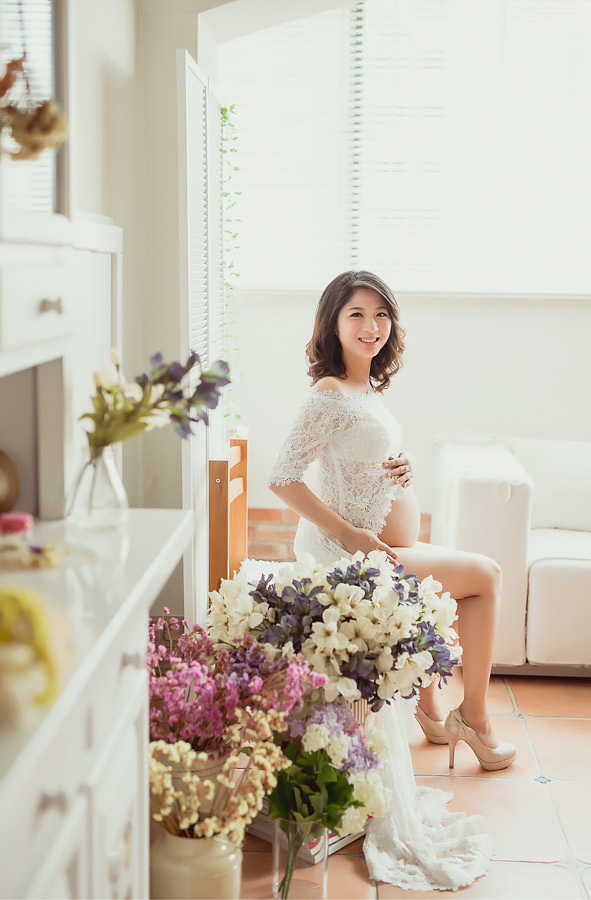 孕婦寫真,台北孕婦寫真,台中孕婦寫真,寵物孕婦,女攝影師