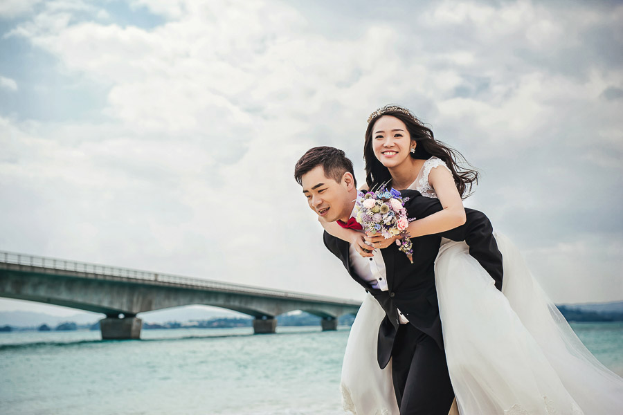 自助婚紗,沖繩婚紗,首里城,球場婚紗,古宇利島 ,今歸仁城跡,美國村,浦添外人住宅,波上宮,和服婚紗,女攝影師