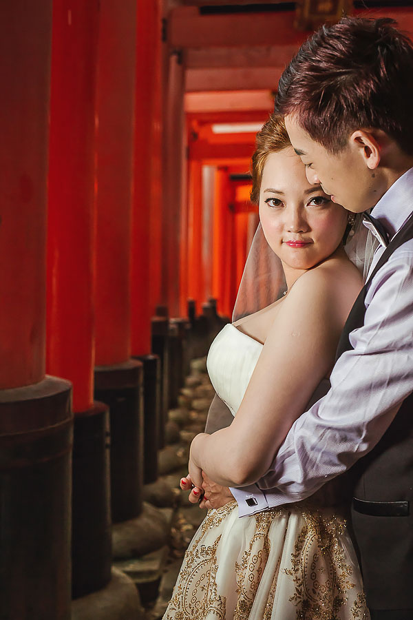 婚紗攝影,楓葉婚紗,台北婚紗,京都婚紗,伏見稻荷,清水寺,女婚攝小梁