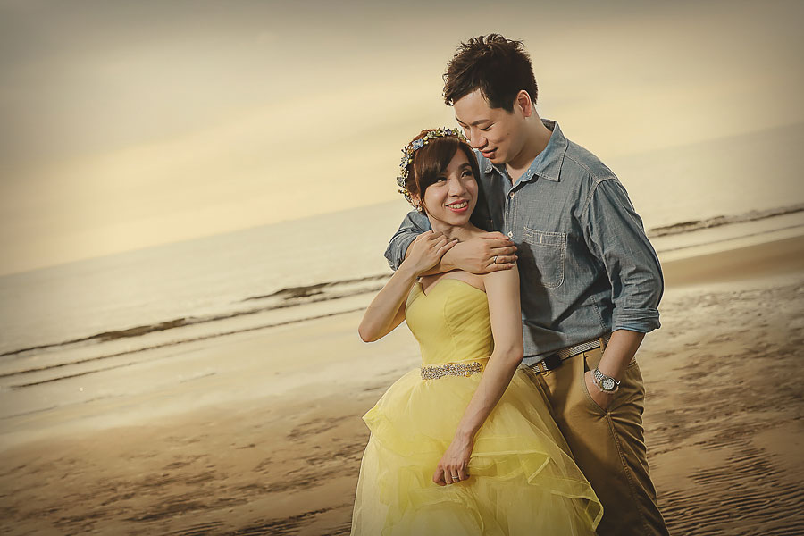 婚紗攝影,台北婚紗,稻田婚紗,夕陽婚紗,女婚攝小梁