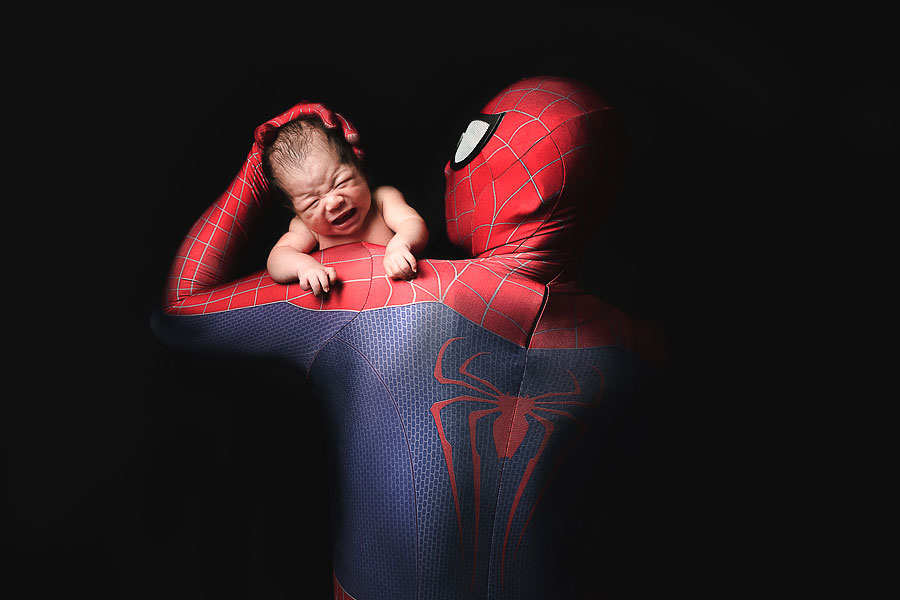 新生兒寫真,龍鳳胎寫真,newborn寫真,蜘蛛人新生兒,寶寶寫真