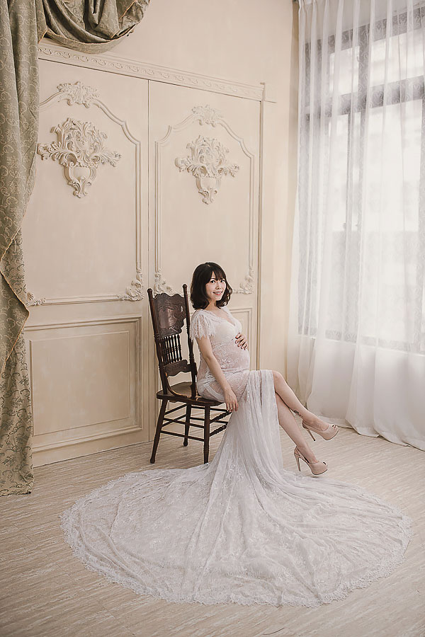 孕婦寫真，台北孕婦寫真，台中孕婦寫真，主播孕婦，陳智菡，女攝影師