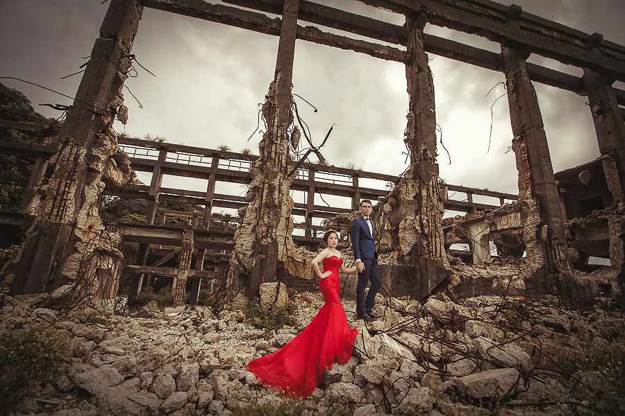 自助婚紗,台北婚紗,重訓健身婚紗,居家婚紗,廢墟婚紗,九份婚紗,女攝影師,風雲20