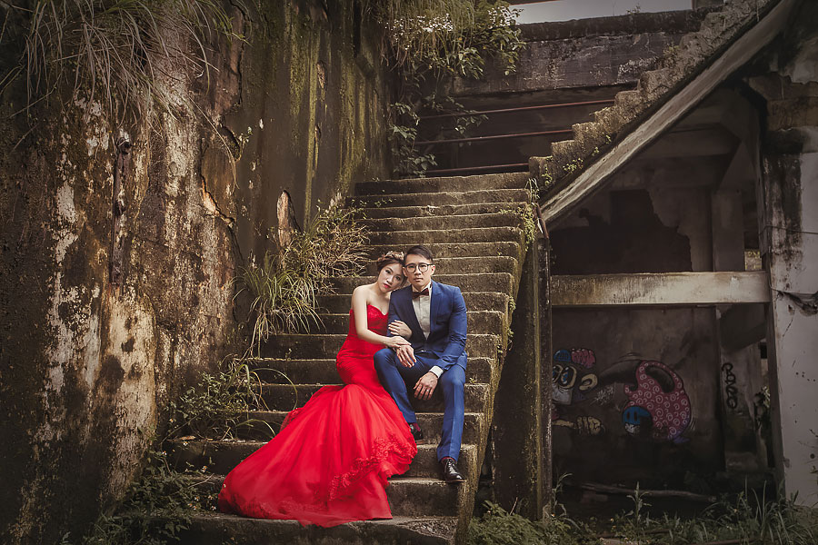 自助婚紗,台北婚紗,重訓健身婚紗,居家婚紗,廢墟婚紗,九份婚紗,女攝影師,風雲20
