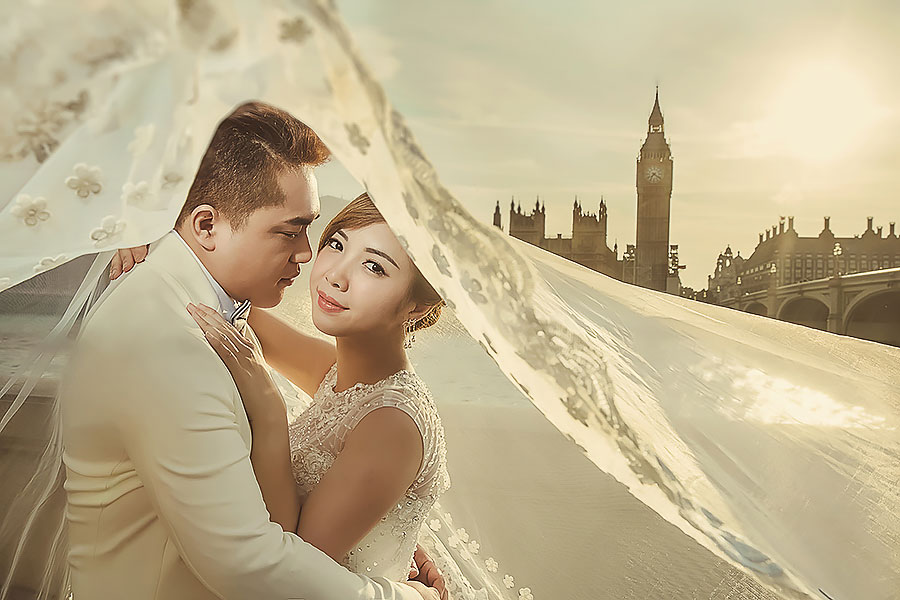海外婚紗,英國婚紗,倫敦婚紗,大笨鐘婚紗,塔橋婚紗,女攝影師
