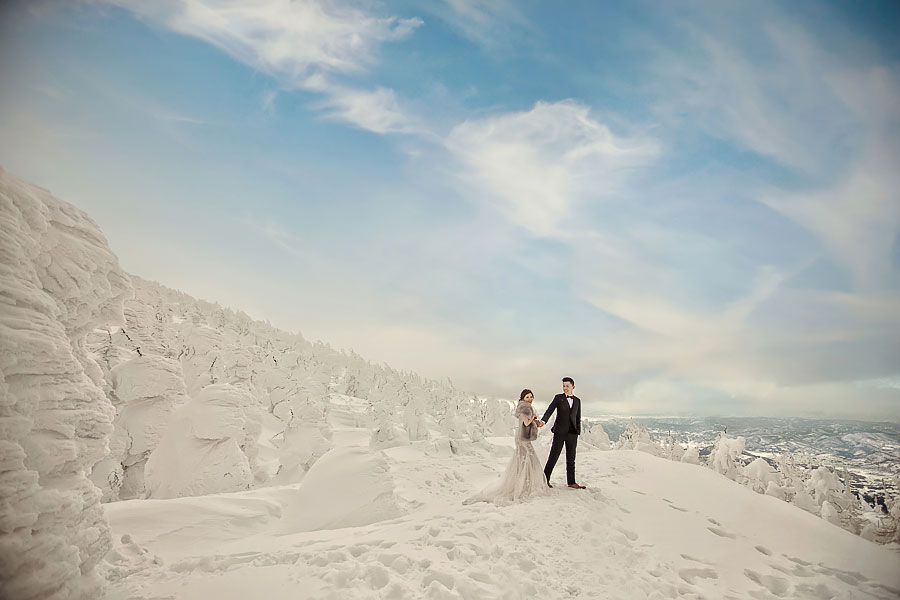 自助婚紗,日本婚紗,藏王婚紗,滑雪婚紗,雪地婚紗,女攝影師,風雲20